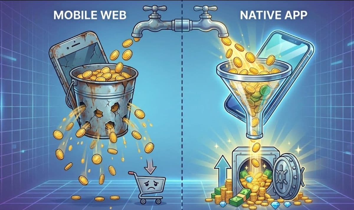 Think Mobile Apps Are a Luxury? Here's the Data That Proves They're a Financial Necessity